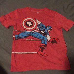 Captain America shirt size 5T